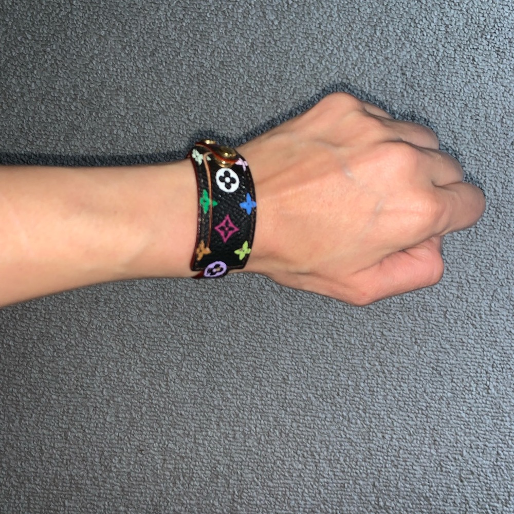 Louis Vuitton Multi-Colored Leather Bracelet